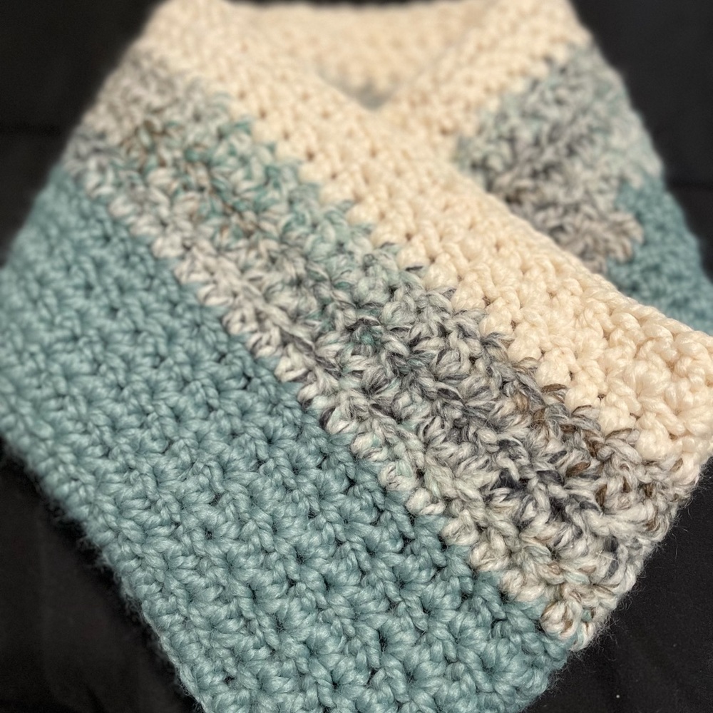 Handmade Crochet Infinity Scarf